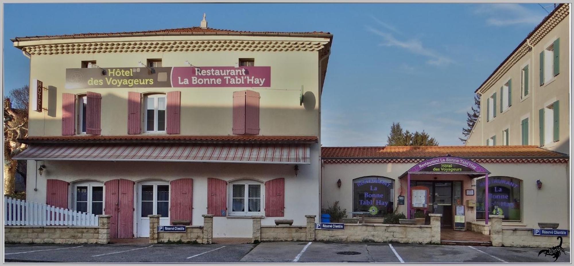 Logis Hotel Des Voyageurs Restaurant La Bonne Tabl'Hay Livron-sur-Drôme المظهر الخارجي الصورة